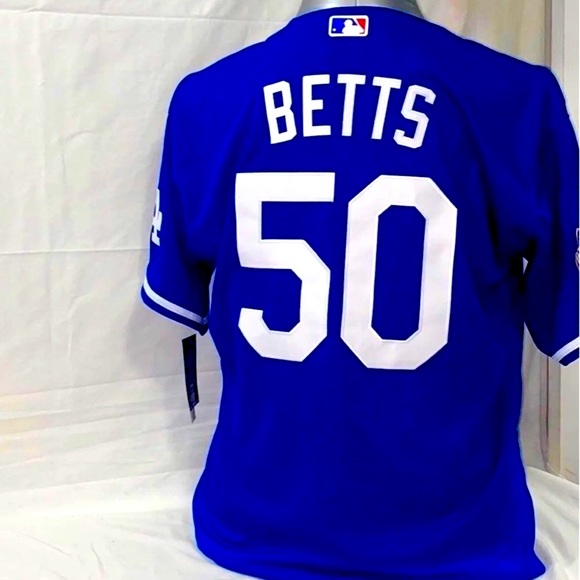 lol Los Angeles Dodgers #50 Betts World Seies Nike Jersey - Picture 4 of 8